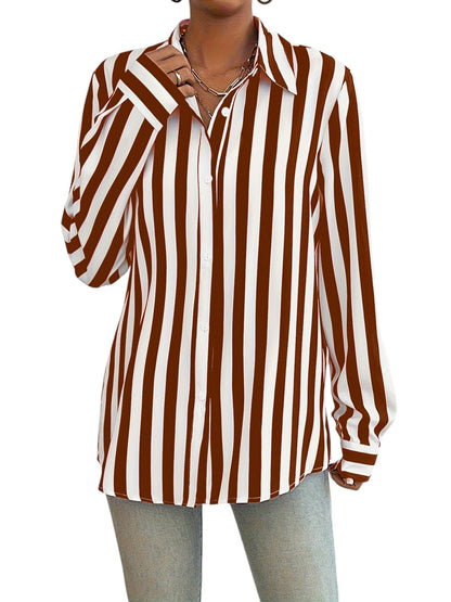 Sienna – Stylish Striped Blouse for Women