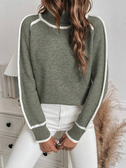 Resa – Elegant Turtleneck Sweater with Long Sleeves