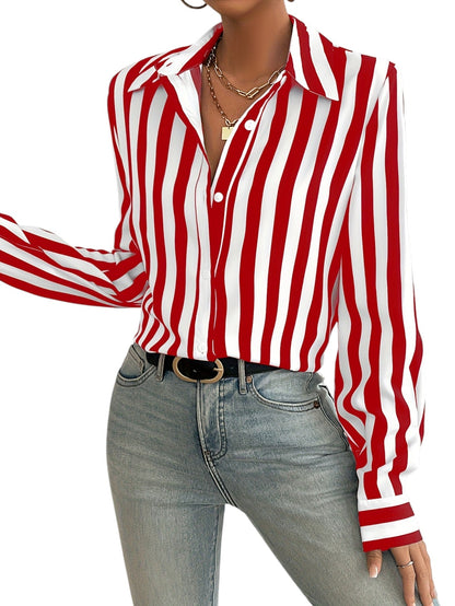 Sienna – Stylish Striped Blouse for Women