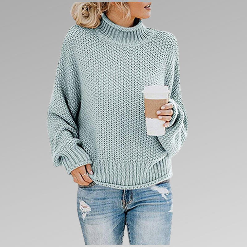 Iris – Casual Women's Sweater with Long Sleeves