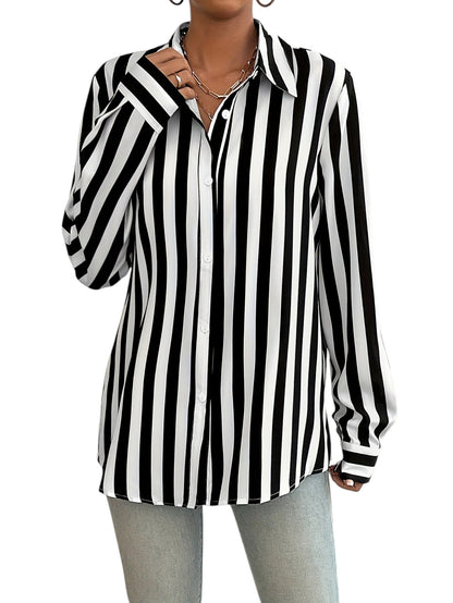 Sienna – Stylish Striped Blouse for Women