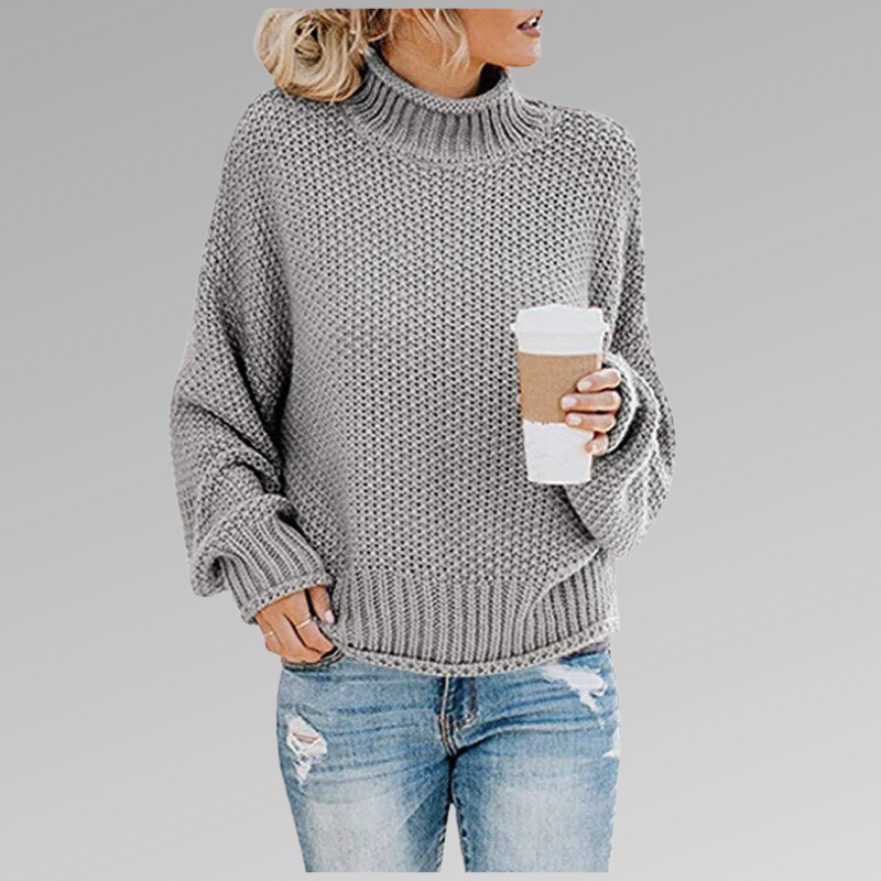 Iris – Casual Women's Sweater with Long Sleeves