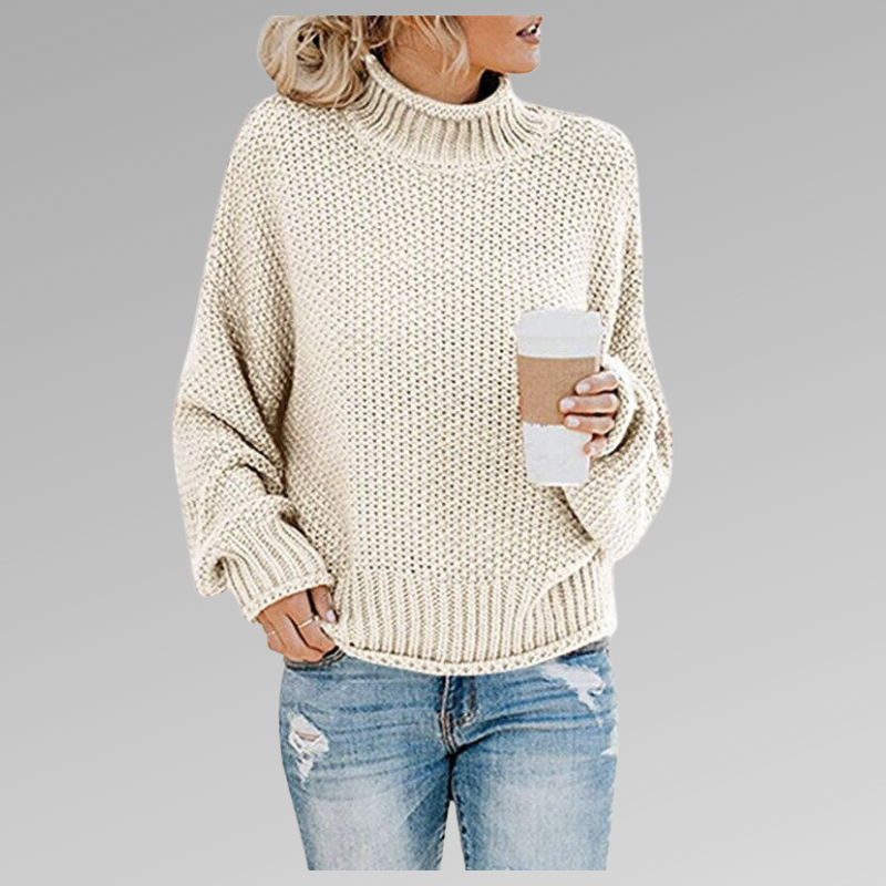 Iris – Casual Women's Sweater with Long Sleeves