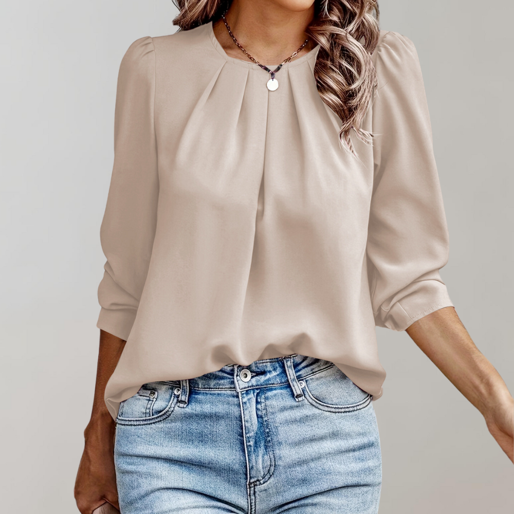 Eva – Stylish Women's Blouse with Puff Sleeves