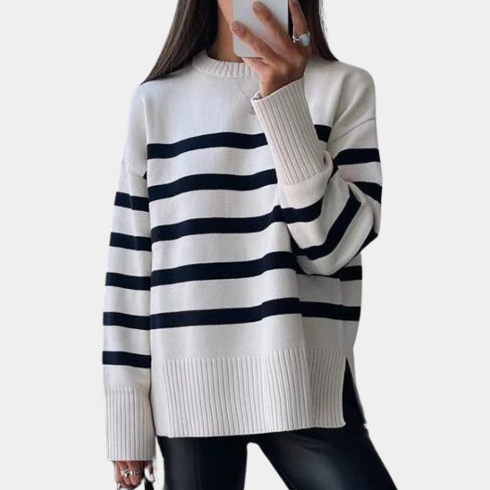 Aaliyah – Chic Comfort Oversized Women's Sweater