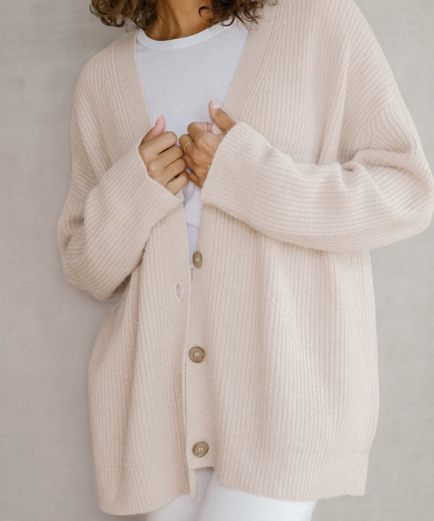 Cocoon – Women's Cashmere Cardigan | Soft & Warm Knit