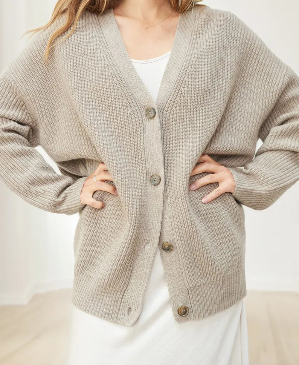 Cocoon – Women's Cashmere Cardigan | Soft & Warm Knit