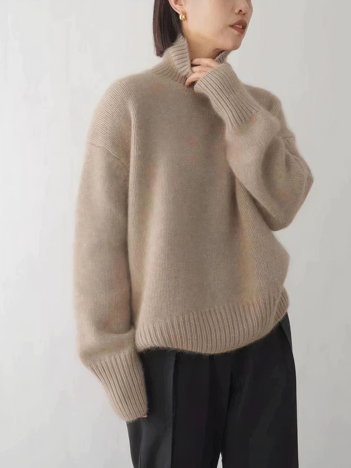 Sanne – Stylish Cashmere Sweater for Women