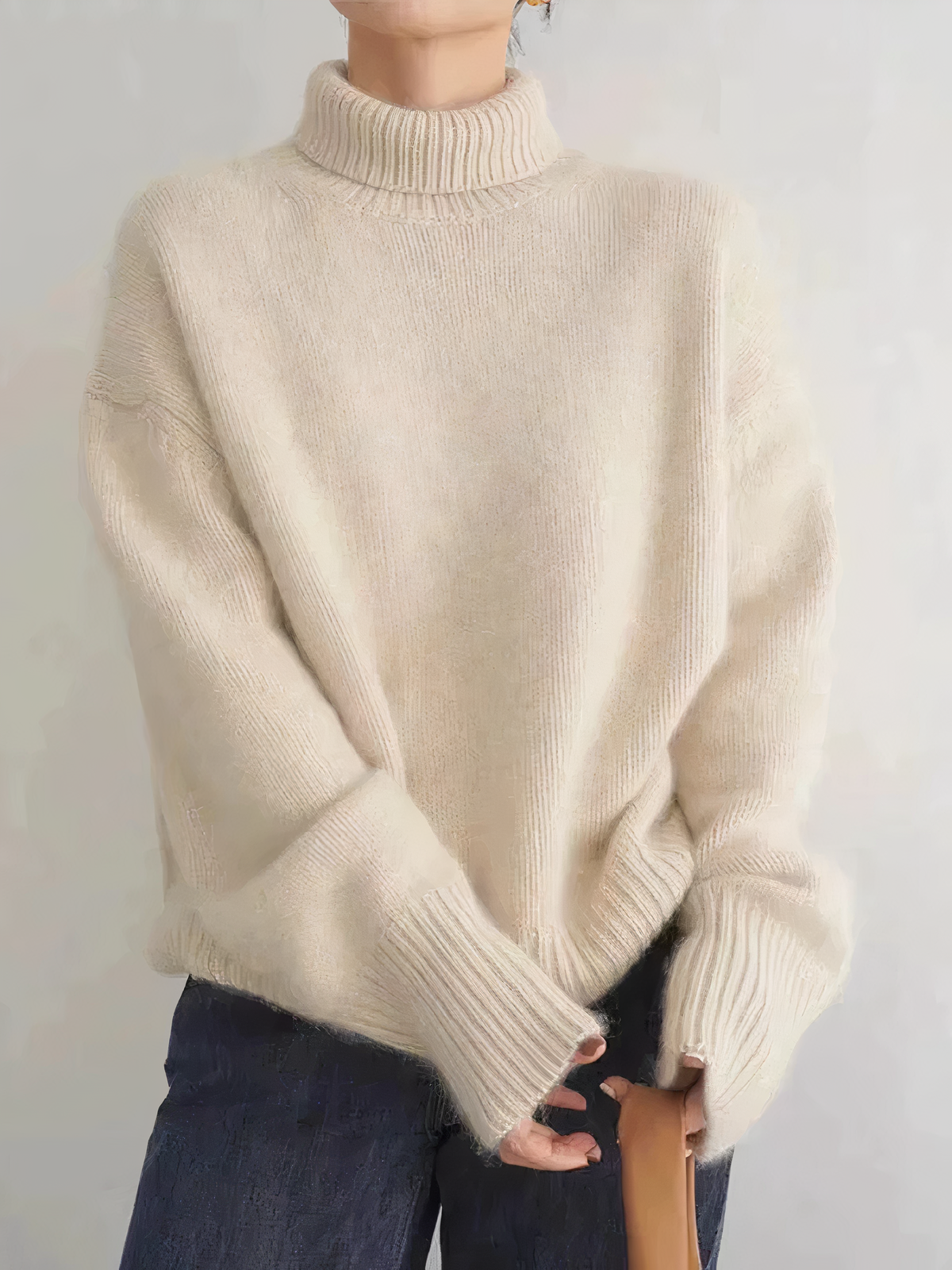 Sanne – Stylish Cashmere Sweater for Women