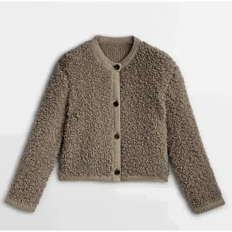 Sophia – Casual & Comfortable Women's Teddy Coat