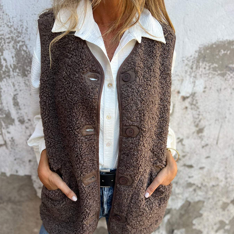 Nora – Warm Vintage Women's Gilet